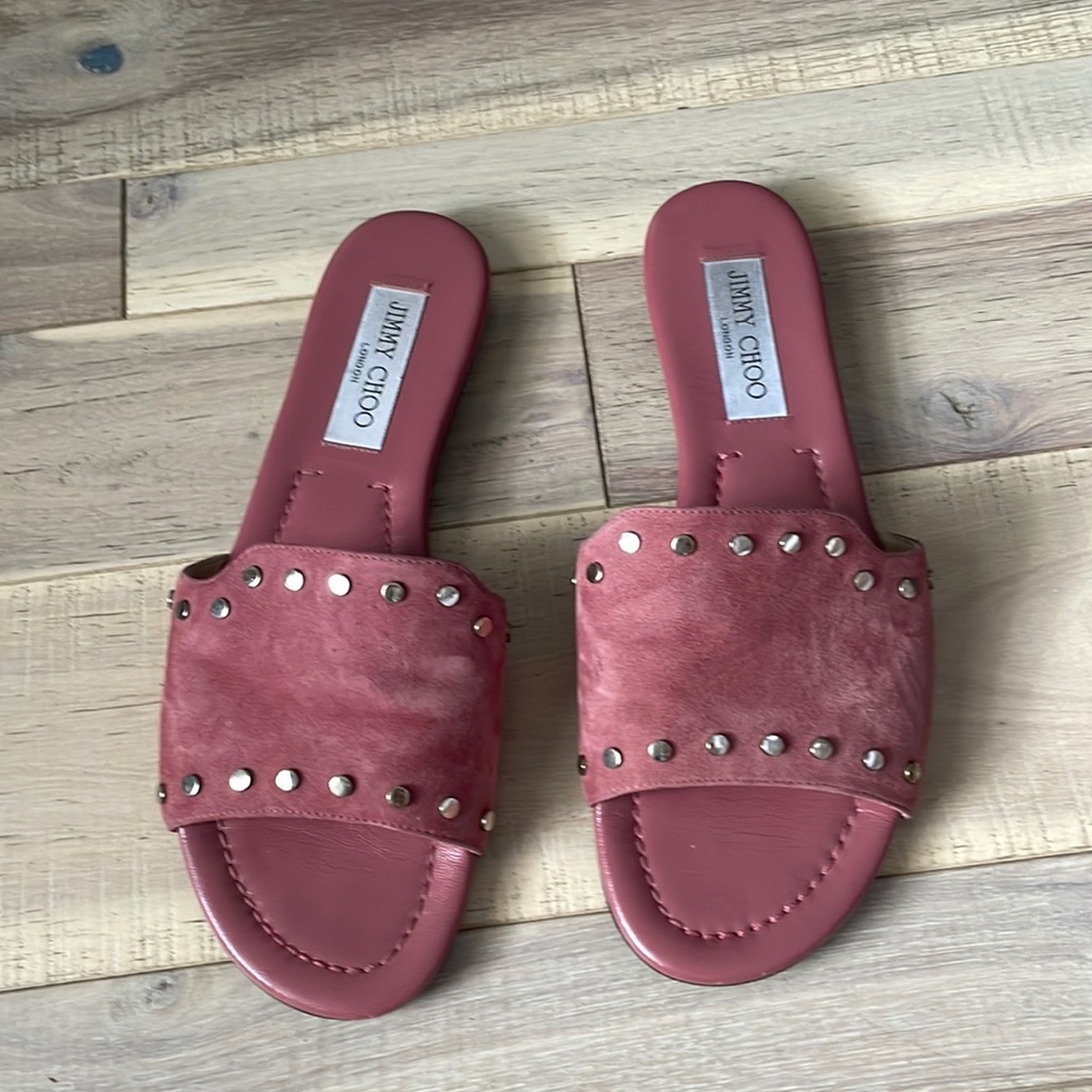 Jimmy Choo slides